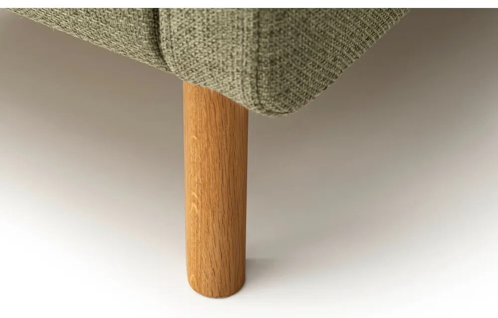 Letto matrimoniale imbottito verde con contenitore con rete inclusa 160x200 cm Lotte – Meise Möbel