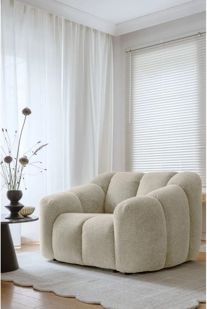 Poltrona beige Shell – Miuform