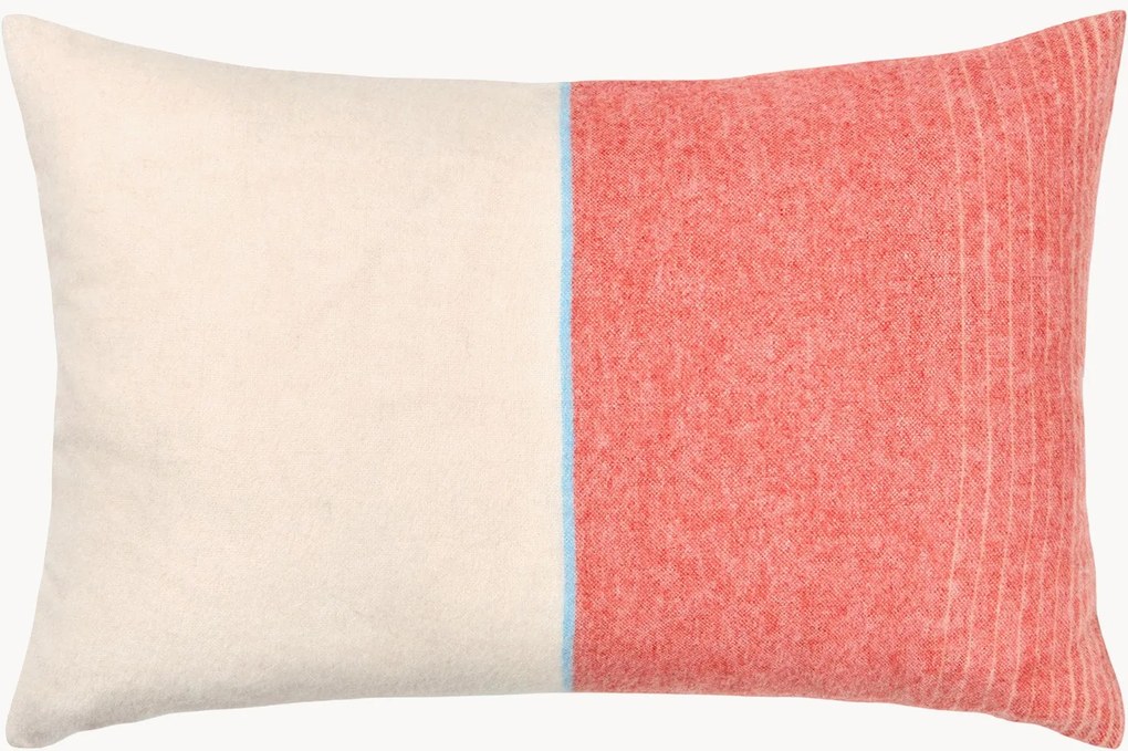 Copricuscino in lana Carte Postale