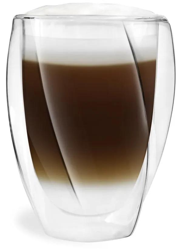 Set di 2 bicchieri da latte a doppia parete, 300 ml - Vialli Design