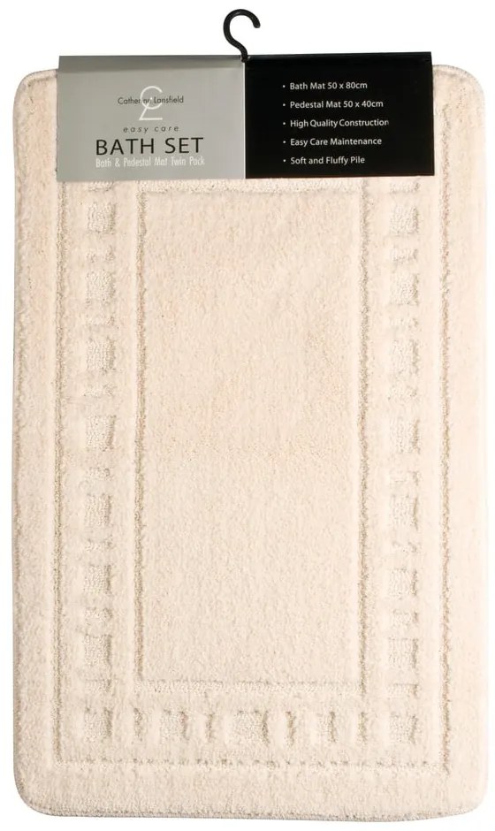 Tappetini da bagno beige in set da 2 pezzi Armoni - Catherine Lansfield
