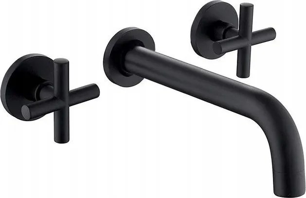 Rubinetto da incasso REA EXIT Black Mat