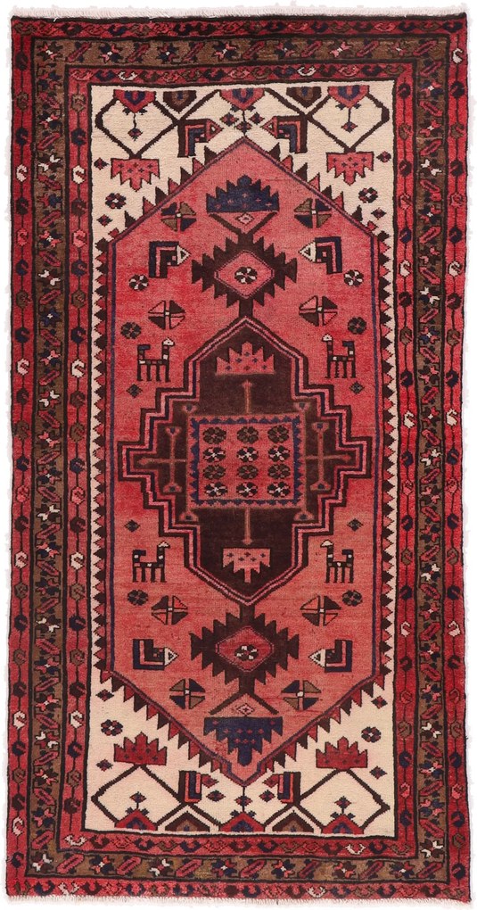 Hamedan Tappeto persiano 200 x 100 (Iran) Annodato A Mano