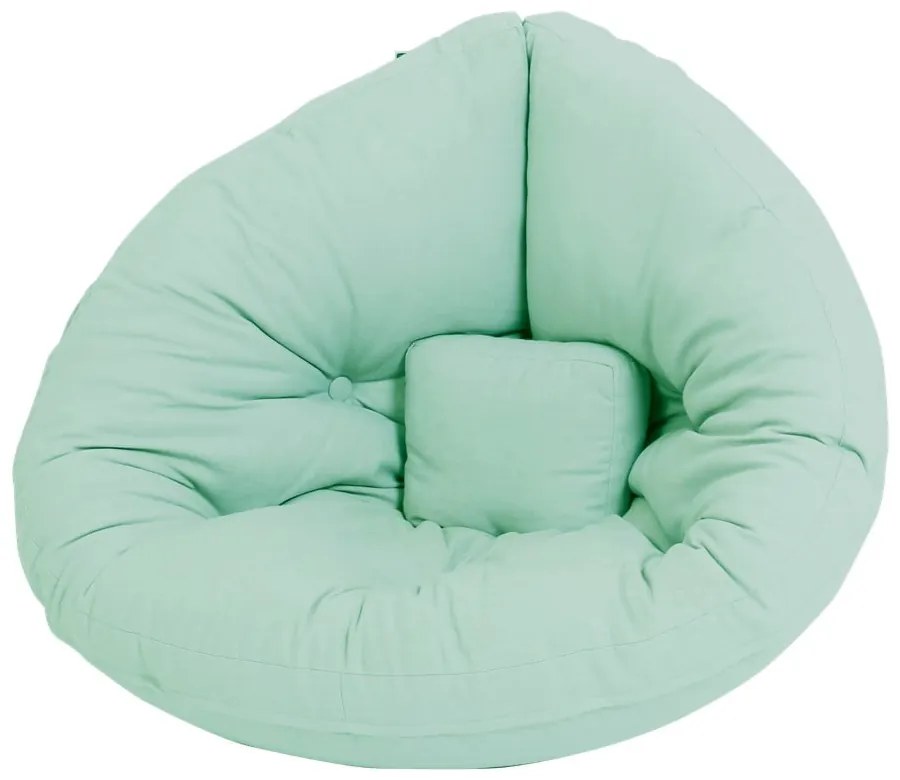 Poltrona verde rilassante per bambini Mini Nido - Karup Design