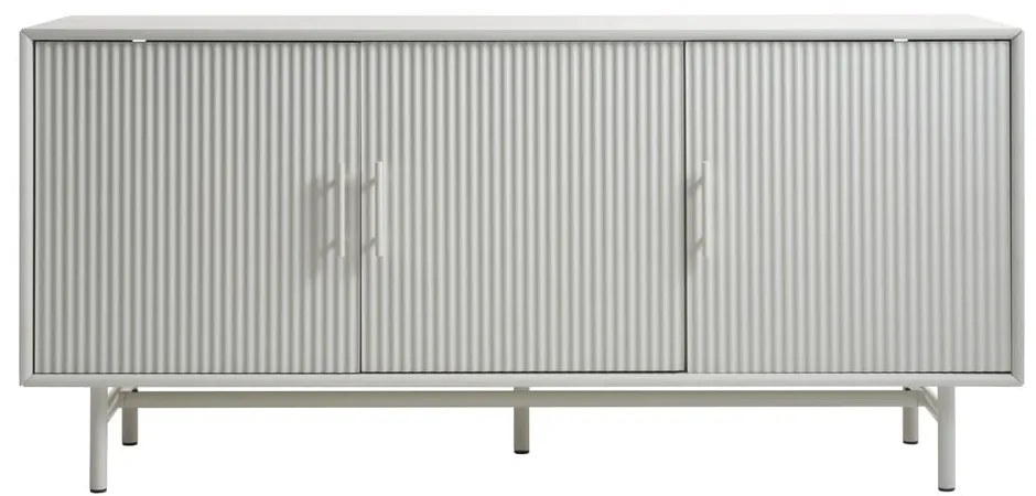 Cassettiera grigia 160x75x45 cm Palma – Unique Furniture