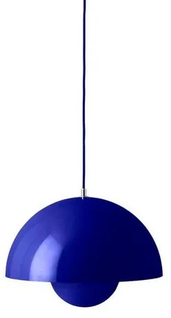 Flowerpot VP7 Lampada a Sospensione Cobalt Blue - &Tradition