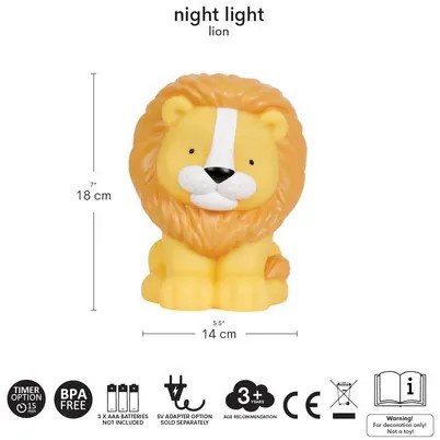 A Little Lovely Company - luce notturna - leone