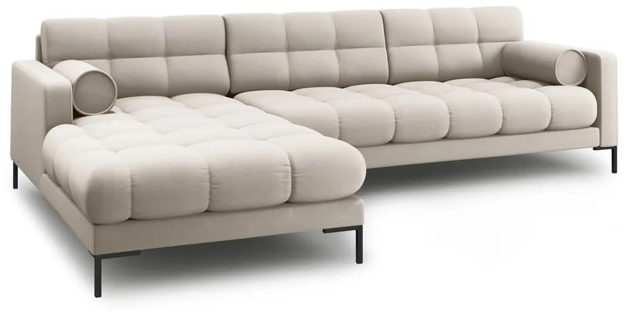 Divano angolare beige (angolo sinistro) Bali - Cosmopolitan Design