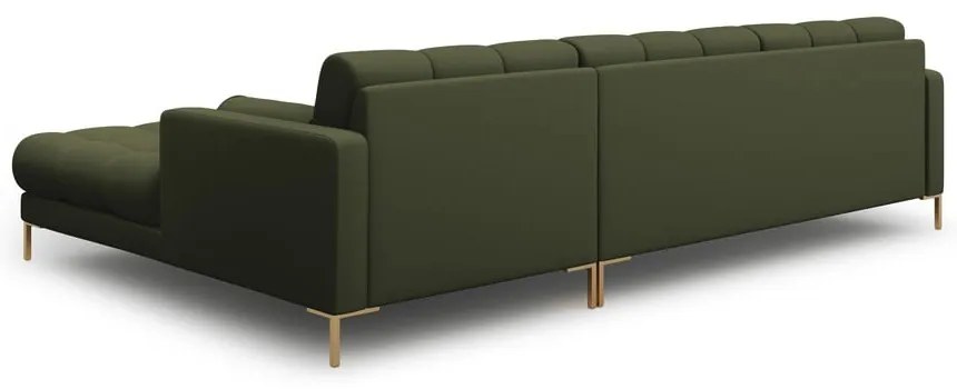 Divano angolare verde (angolo destro) Bali - Cosmopolitan Design