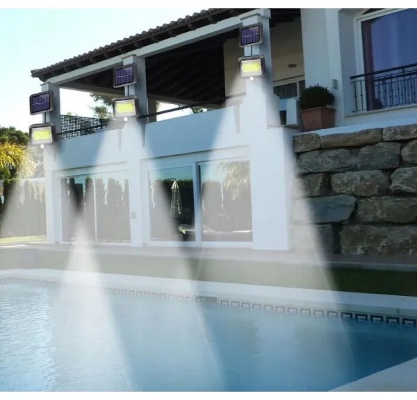 Riflettore LED solare con sensore INTEGRA LED/3W/3,7V IP44 + +TC