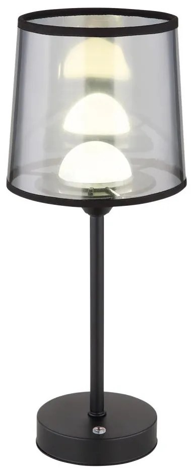 Globo 21008S - Lampada da tavolo LED dimmerabile LUNKI LED/2,5W/3,7V 2700/4000/6500K nero