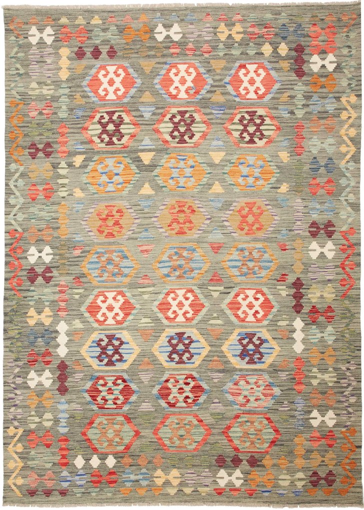 Kilim Tappeto 170 x 230 (Pakistan) Tessuto A Mano