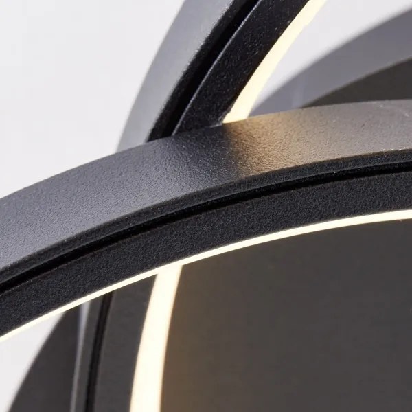 Brilliant - Plafoniera LED LABYRINTH LED/40W/230V diametro 39,5 cm nero