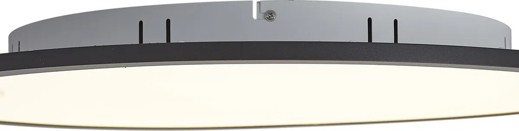 Pannello LED Smart Nero 60cm incl. LED Dim to Warm con Telecomando - Knob