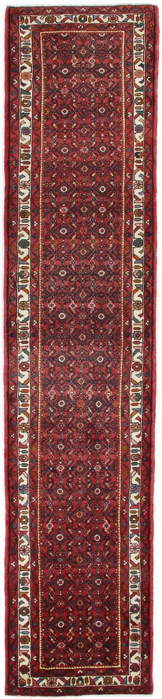 Hamedan Tappeto 80x390 (Iran) Annodato A Mano