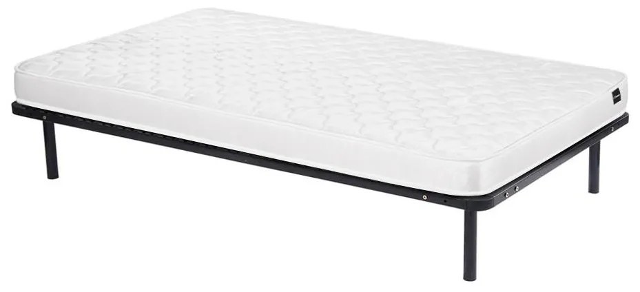 Set 90 x 200 cm telaio a doghe + materasso schiuma sp. 15 cm - DANAE II di YSMÉE