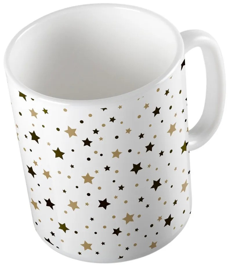 Tazza in ceramica bianca con motivo natalizio 330 ml - Butter Kings