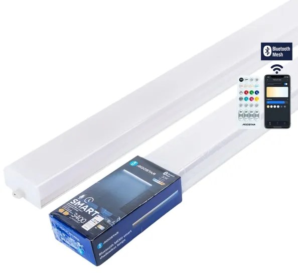 Aigostar - Plafoniera LED dimmerabile MESH LED/30W/230V 3000-6500K