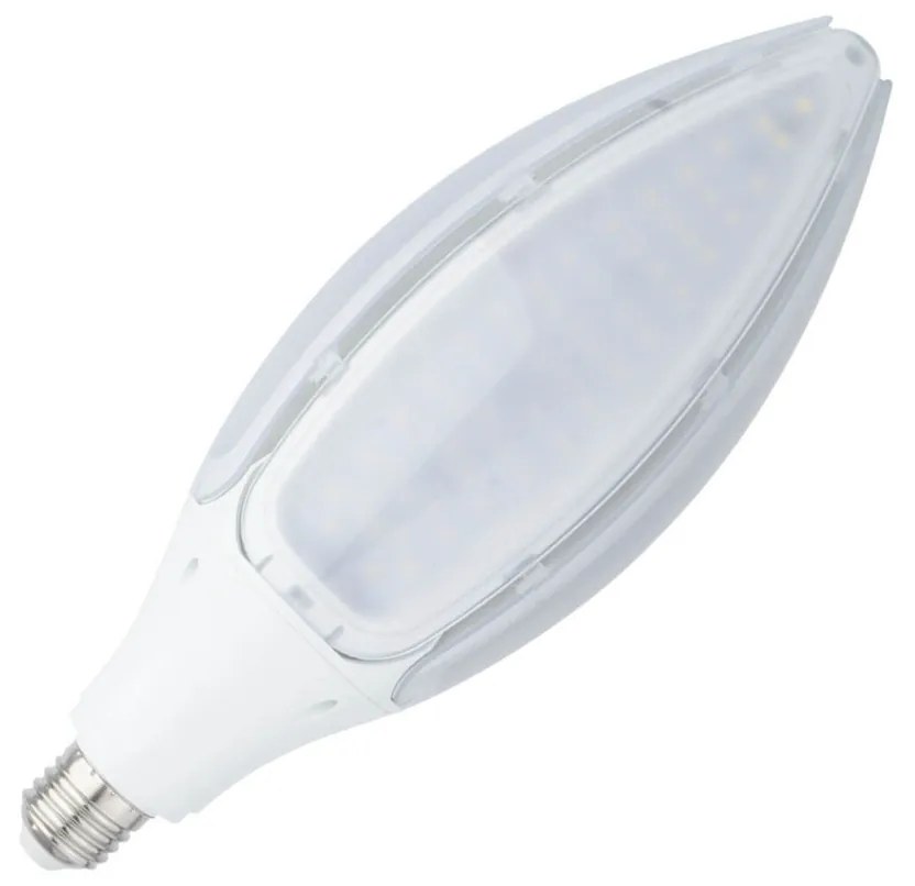 Lampada LED 50W 125lm/W E27 + Adattatore E40 Colore Bianco Freddo 6.000 K