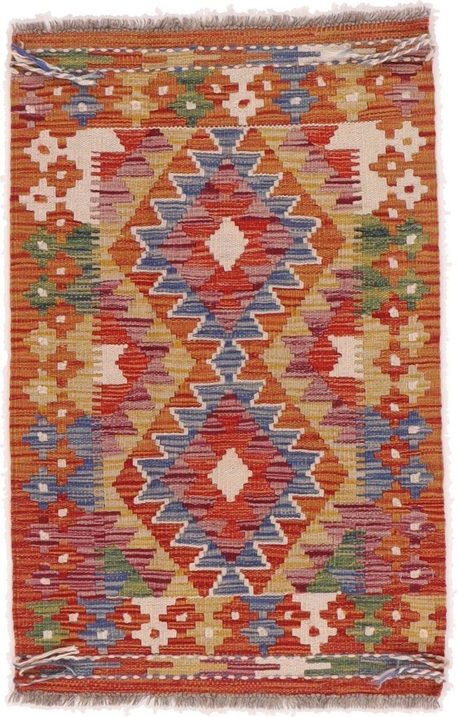 Kilim Tappeto orientale 90 x 60 (Afghanistan) Tessuto A Mano