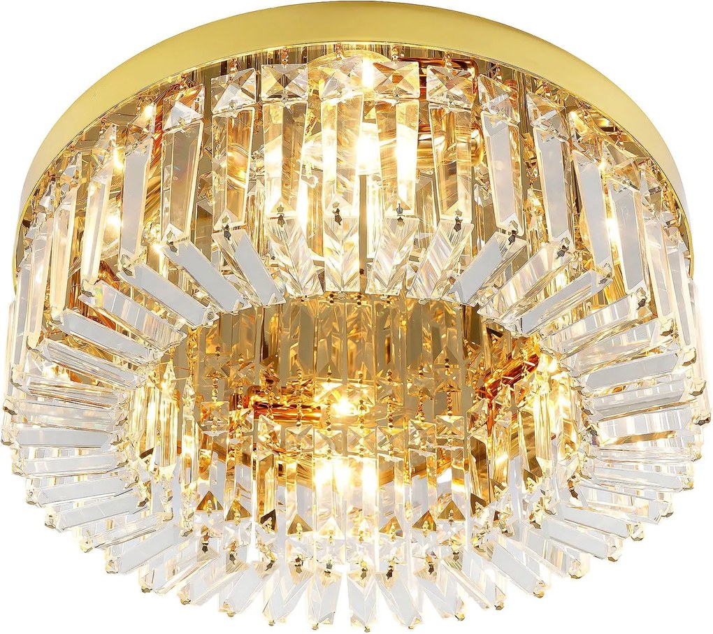 Lampada APP1728-6C 50 cm Gold