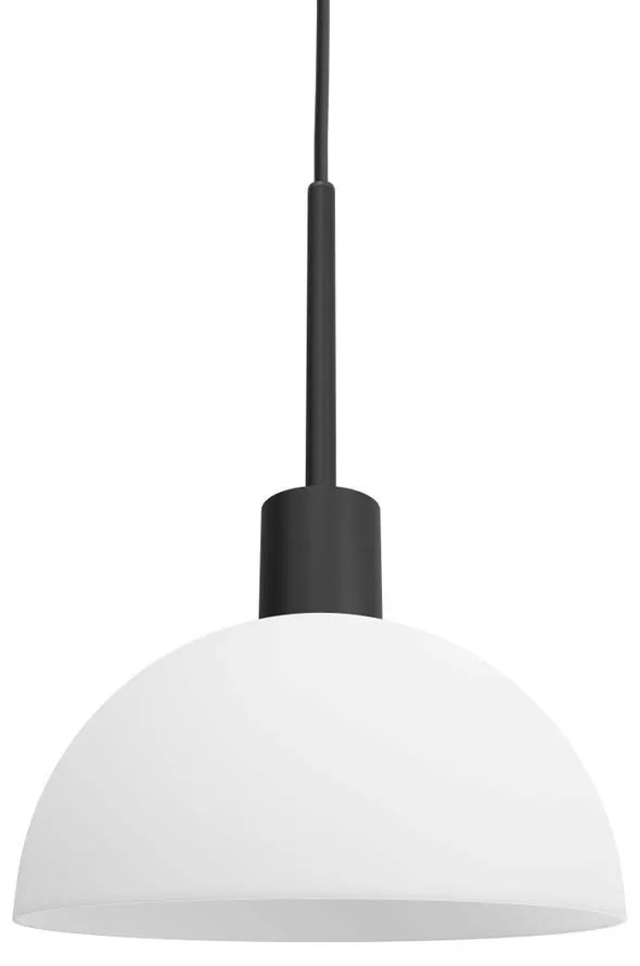 Herstal - Vienda Lampada a Sospensione Ø20 Black/Opal Herstal