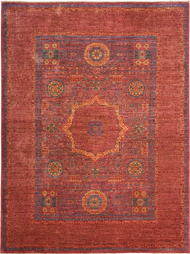 Mamluk Tappeto orientale 200 x 150 Marrone (Pakistan) Annodato A Mano