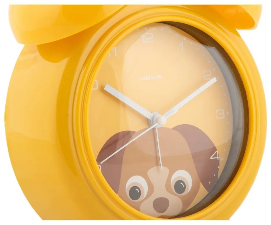 Sveglia per bambini ø 15 cm Peekaboo Dog - Karlsson