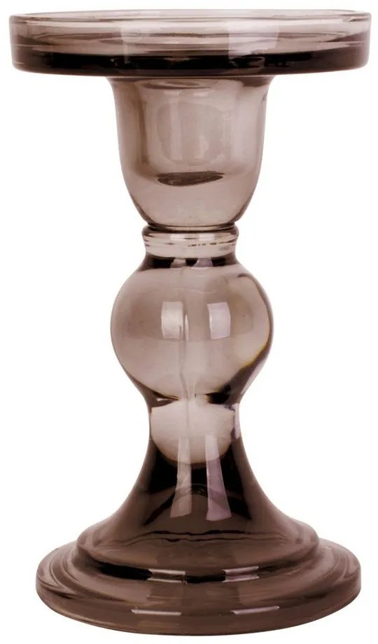Portacandele in vetro marrone Art Glass Art - PT LIVING