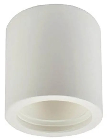 Applique da Soffitto in Gesso Pitturabile H70mm 1xGU10