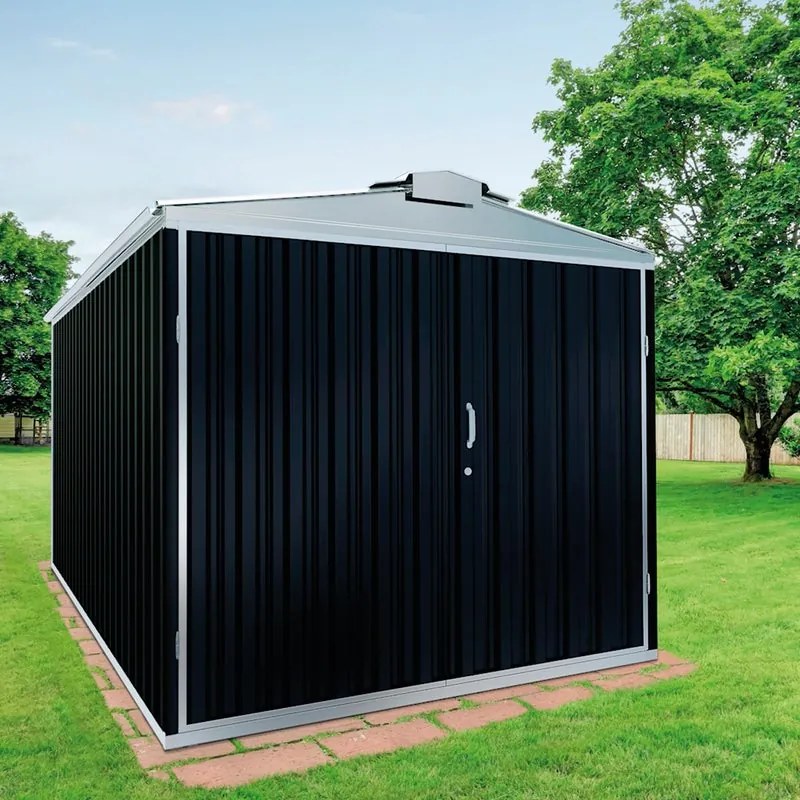 Garage acciaio Orlando L SAPIL, con porta battente 14.73 m², Sp 0.6 mm