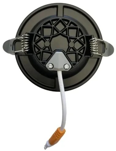 Lampada LED da incasso LED/7,5W/230V 4000K nero/oro