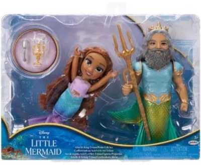 MERMAID - ARIEL+TRITONE PLST 15CM