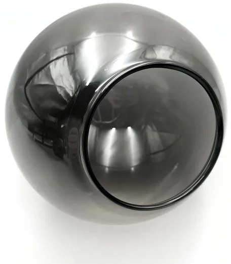 Lampadario a plafone MALENA 3xE14/5W/230V nero/fumé