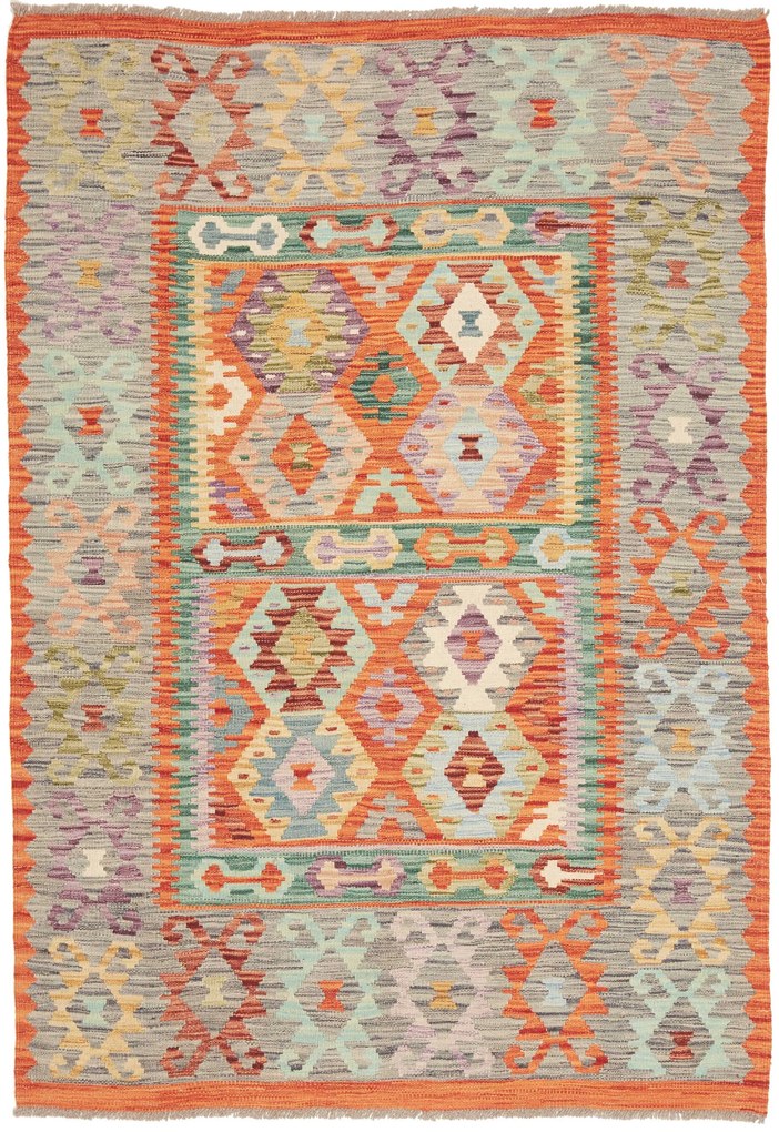 Kilim Tappeto orientale 140x190 (Pakistan) Tessuto A Mano