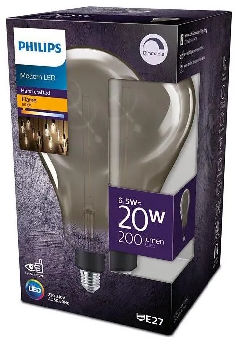 Lampadina LED dimmerabile Philips A160 E27/6,5W/230V 1800K
