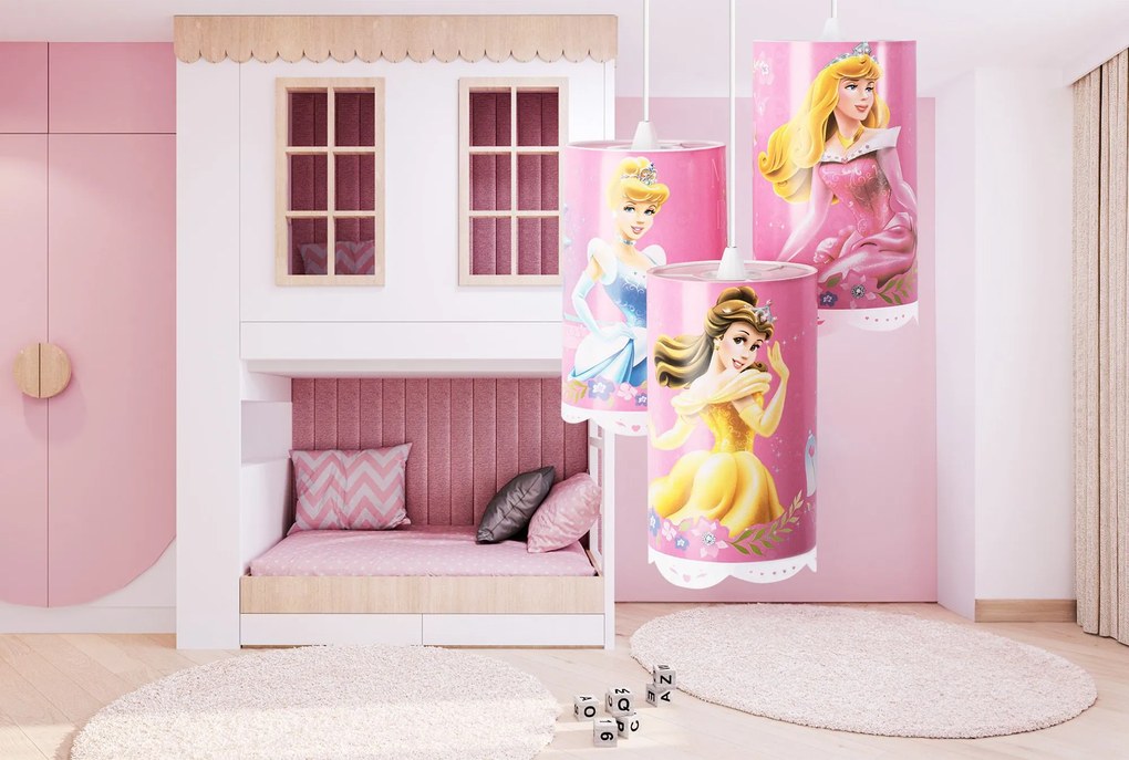 Lampada da soffitto DISNEY PRINCESS 4374