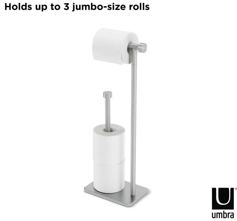 Porta carta igienica in acciaio Cappa - Umbra