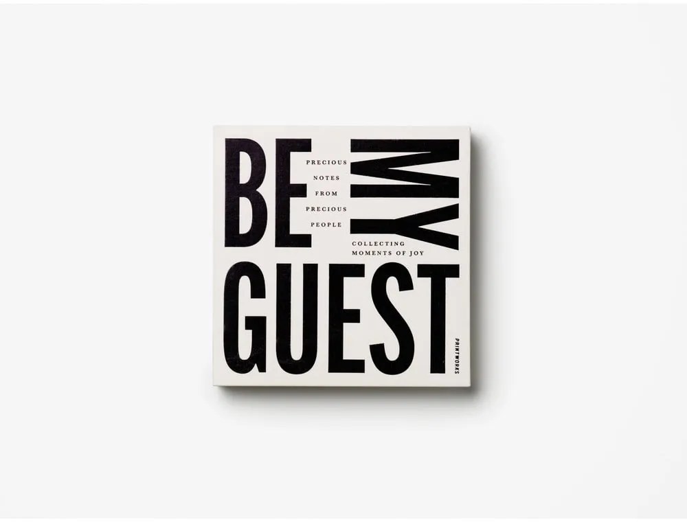 Libro degli ospiti 100 pag. Be My Guest – Printworks