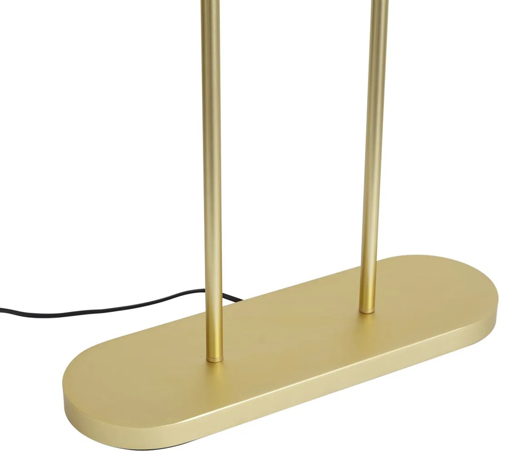 Lampada da terra moderna ottone - Thijmen