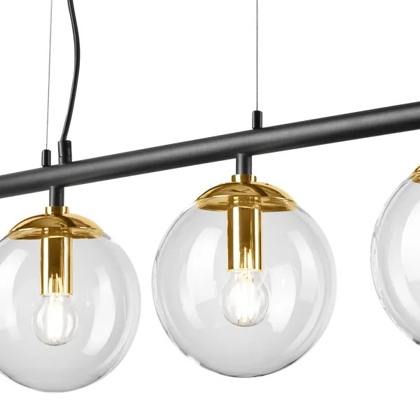 Lampadario a sospensione con filo ELOISE 4xE14/15W/230V