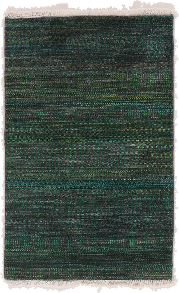 Darja Tappeto 90x60 (Indian) Annodato A Mano