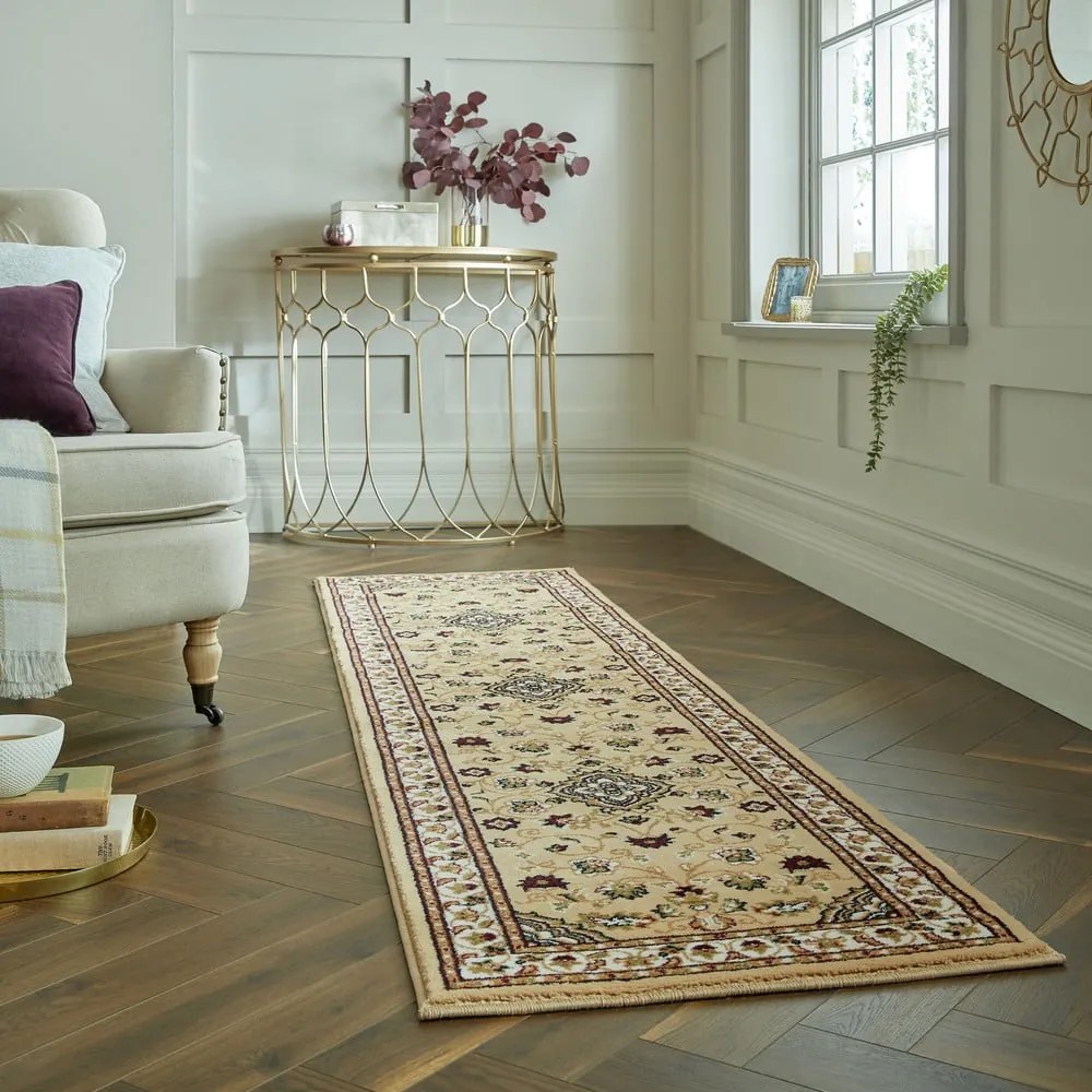 Runner beige 66x300 cm Sherborne - Flair Rugs