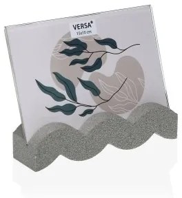 Cornice Portafoto Versa Plastica Onde 3,8 x 11,2 x 15 cm