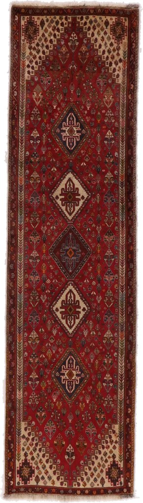 Tappeto 290 x 80 (Iran) Annodato A Mano