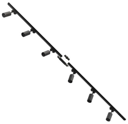 Zuma Line 3021 - Faretto per sistema a binario TUBE 6xGU10/35W/230V nero