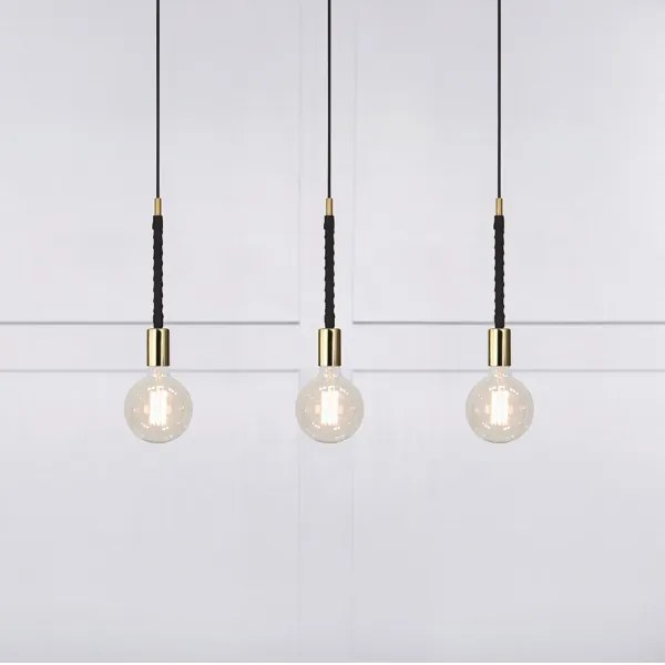 Markslöjd 106708 - Lampadario a sospensione con filo SEDLO 3xE27/60W/230V