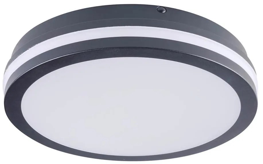 Kanlux 33341 – Plafoniera LED da esterno con sensore BENO LED/24W/230V 4000K Antracite IP54