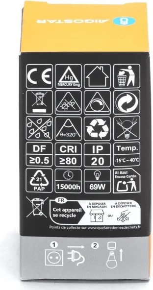 Lampadina LED dimmerabile R7s/8W/230V 2700K - Aigostar