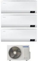 Climatizzatore Condizionatore Trial Split Inverter Samsung Serie CEBU 9000+9000+12000 btu con AJ068TXJ3KG A++ Wi-Fi 9+9+12 - NOVITA'